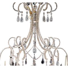 Dennis Leen Huge 77 Dennis Leen Custom Made Rock Crystal Chandelier - 4433091