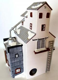 Dept 56 The Farmers Co op Granary From The Snow Village Plus 2 Accessories - 3977694