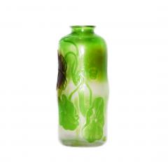 Desire Christian Marqueterie Vase by Desire Christian Circa 1905 - 4320858