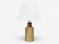 Desiree Stent j Table Lamp Brown Stoneware Denmark 1960s - 4579691
