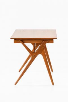 Desk in Brass and Teak 1950s - 4555421