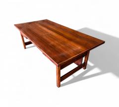 Desk in Rosewood with Two drawers Unknown 1960s Lot 875 - 4309246