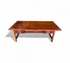 Desk in Rosewood with Two drawers Unknown 1960s Lot 875 - 4340408