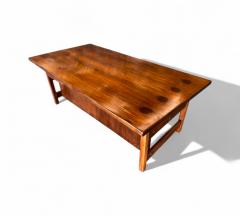 Desk in Rosewood with Two drawers Unknown 1960s Lot 875 - 4340412