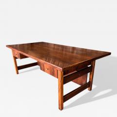 Desk in Rosewood with Two drawers Unknown 1960s Lot 875 - 4344310