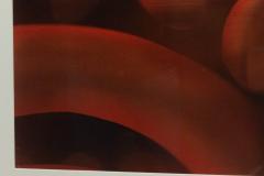 Detail Color Photograph Of Red Abstract Shapes - 3174665