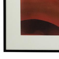 Detail Color Photograph Of Red Abstract Shapes - 3174669