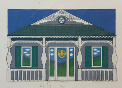 Di Bagley Stovall Housescape II 1980 - 4357901