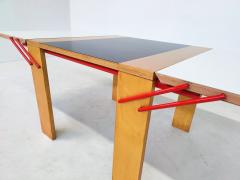 Di Lorenzo Restoration Achab Foldable Dining Table by Laura De Lorenzo Stefano Stefani - 3092736