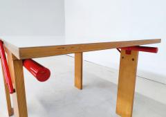 Di Lorenzo Restoration Achab Foldable Dining Table by Laura De Lorenzo Stefano Stefani - 3092743