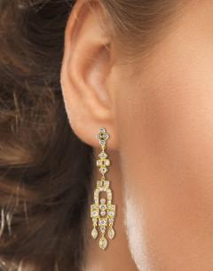 Diamond Chandelier Drop Earrings - 3025323