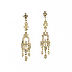 Diamond Chandelier Drop Earrings - 3025357