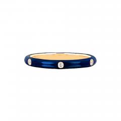 Diamond Enamel Stacking Rings - 4826011