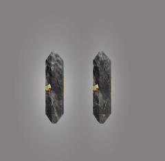 Diamond Form Rock Crystal Sconces by Phoenix - 2001636