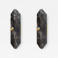Diamond Form Rock Crystal Sconces by Phoenix - 2002717