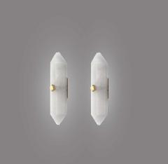 Diamond Form Rock Crystal Sconces by Phoenix - 2001728