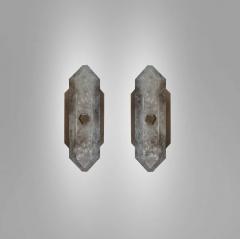 Diamond Form Smoky Rock Crystal Sconces by Phoenix - 2038433