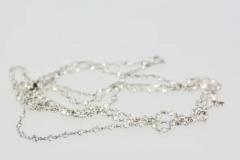 Diamond Platinum Diamond Long Chain 7 Carats Color F Clarity VS - 3448792