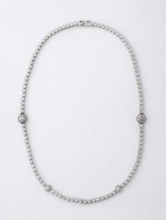 Diamond Riviere Necklace - 2357434