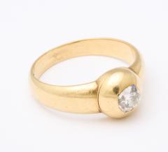 Diamond and 18 kt Gold Ring - 1122063