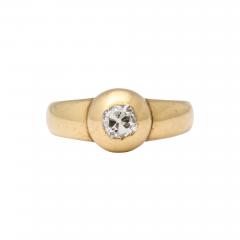 Diamond and 18 kt Gold Ring - 1126292