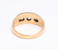 Diamond and Gold Gypsy Ring - 1831045