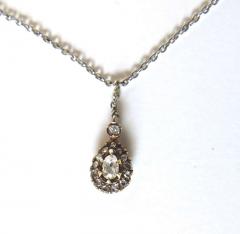 Diamond and Gold Victorian Necklace Circa 1895 - 83017