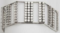 Diamond and Platinum Bracelet with 12 ct of Diamonds - 175413