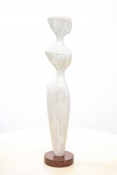 Dick Shanley Figure Study III Contemporary Wood Figurative Sculpture - 1205041