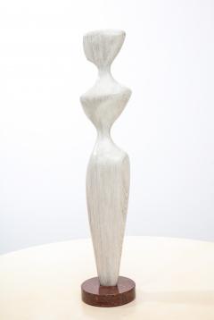 Dick Shanley Figure Study III Contemporary Wood Figurative Sculpture - 1205046