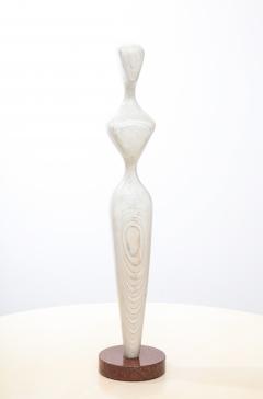 Dick Shanley Figure Study III Contemporary Wood Figurative Sculpture - 1205048