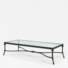 Diego Giacometti Style Coffee Table Bronze Finish - 2493828