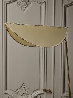 Diego Mardegan Floor Lamp in Marble Brass and paper by Diego Mardegan - 4715966