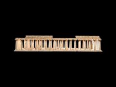 Dieter C llen A Cork Model of the Temple of Hera at Paestum by Dieter C llen 1999 - 271208