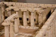 Dieter C llen A Cork Model of the Temple of Hera at Paestum by Dieter C llen 1999 - 271210