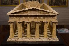 Dieter C llen A Cork Model of the Temple of Poseidon at Paestum by Dieter C llen - 269252