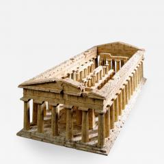 Dieter C llen A Cork Model of the Temple of Poseidon at Paestum by Dieter C llen - 269958