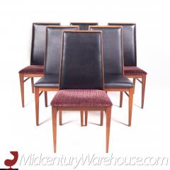 Dillingham Mid Century Highback Walnut Dining Chair Set of 6 - 2575369