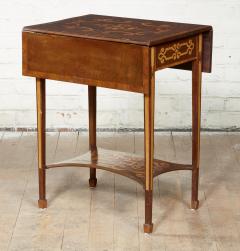 Diminutive Inlaid Harewood Pembroke Table - 1984406