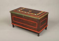 Diminutive Paint Decorated Blanket Chest - 4713133