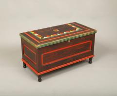 Diminutive Paint Decorated Blanket Chest - 4713162