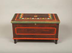 Diminutive Paint Decorated Blanket Chest - 4713163