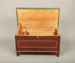 Diminutive Paint Decorated Blanket Chest - 4713164