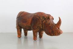 Dimitri Omersa Omersa Leather Rhino Footstool for Abercrombie Fitch - 426260