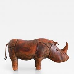 Dimitri Omersa Omersa Leather Rhino Footstool for Abercrombie Fitch - 429447