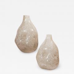 Dimpled Art Glass Vases - 2212989