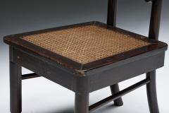 Dining Chairs with Cane Circle Backs Early 20th Century - 2914063