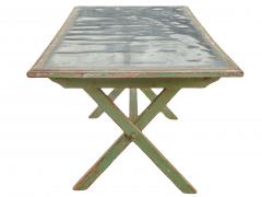 Dining Table With Metal Top - 4480608