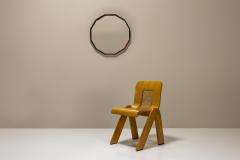 Dino Cavalli Dino Cavalli Geometric Mirror in Rosewood Italy 1960s - 3669010