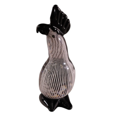 Dino Martens Dino Martens Vintage Murano Art Glass Rooster Midcentury Figural Sculpture Bird - 4032998